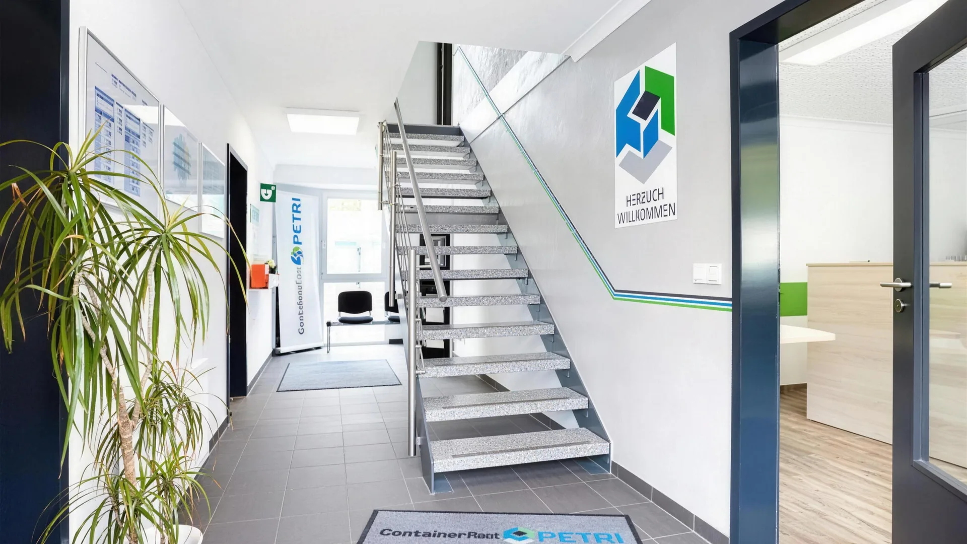 Empfang von Container Rent Petri in Herdorf