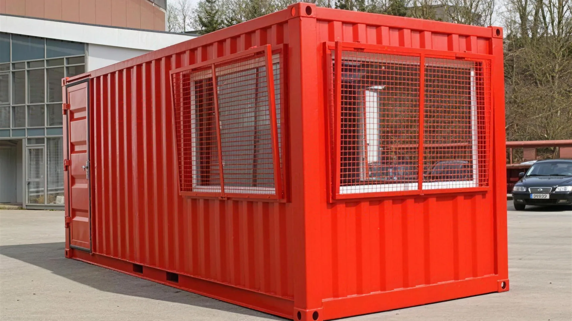 Technikcontainer von Container Rent Petri mit Anlagentechnik