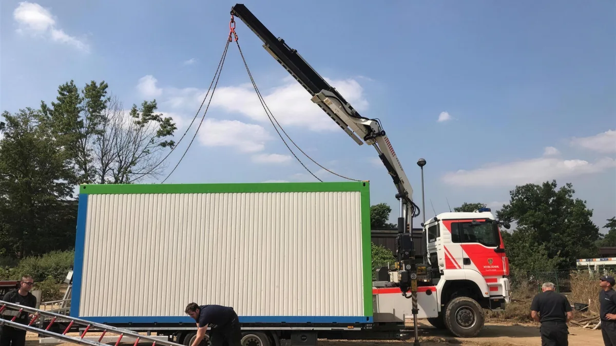 Modulare Raumlösung für Ahrweiler nach der Flut