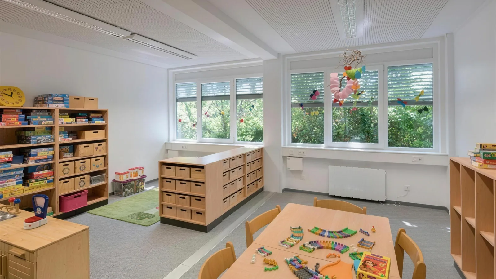 Gruppenraum im Systembau der Marienschule Geldern-Kapellen