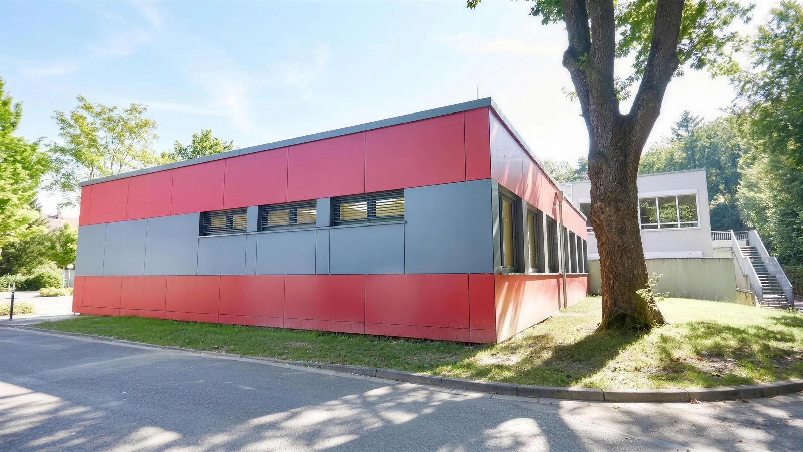 Schraubpfahlfundament für die Heinrich-Welsch-Schule in Köln-Flittard