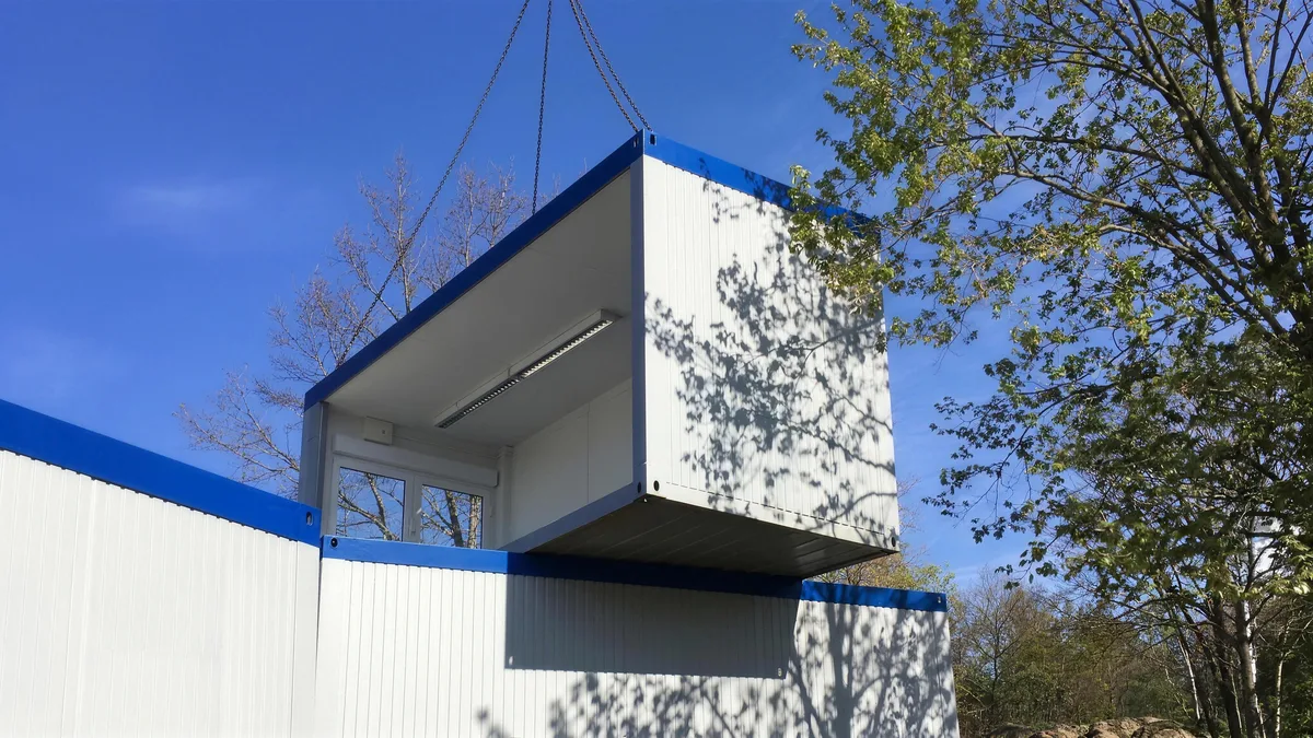 Kindergarten Sternschnuppe in Edingen in Modulbauweise