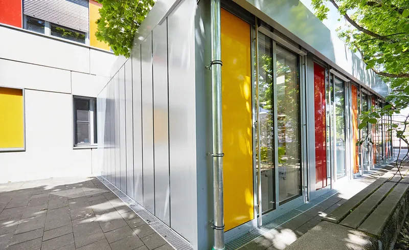 Mensaerweiterung der Otto-Hahn-Schule in Frankfurt