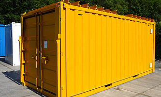 Container mieten Link Lagercontainer für die Baustelle mieten